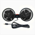 Airlyne Drive – 360° Dual-Head USB Car Fan