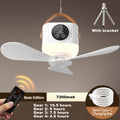 Airlyne Halo Camp – Rechargeable Ceiling Fan with LED
