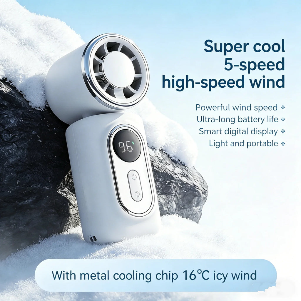 Airlyne Pocket – Mini Rechargeable Clip Fan