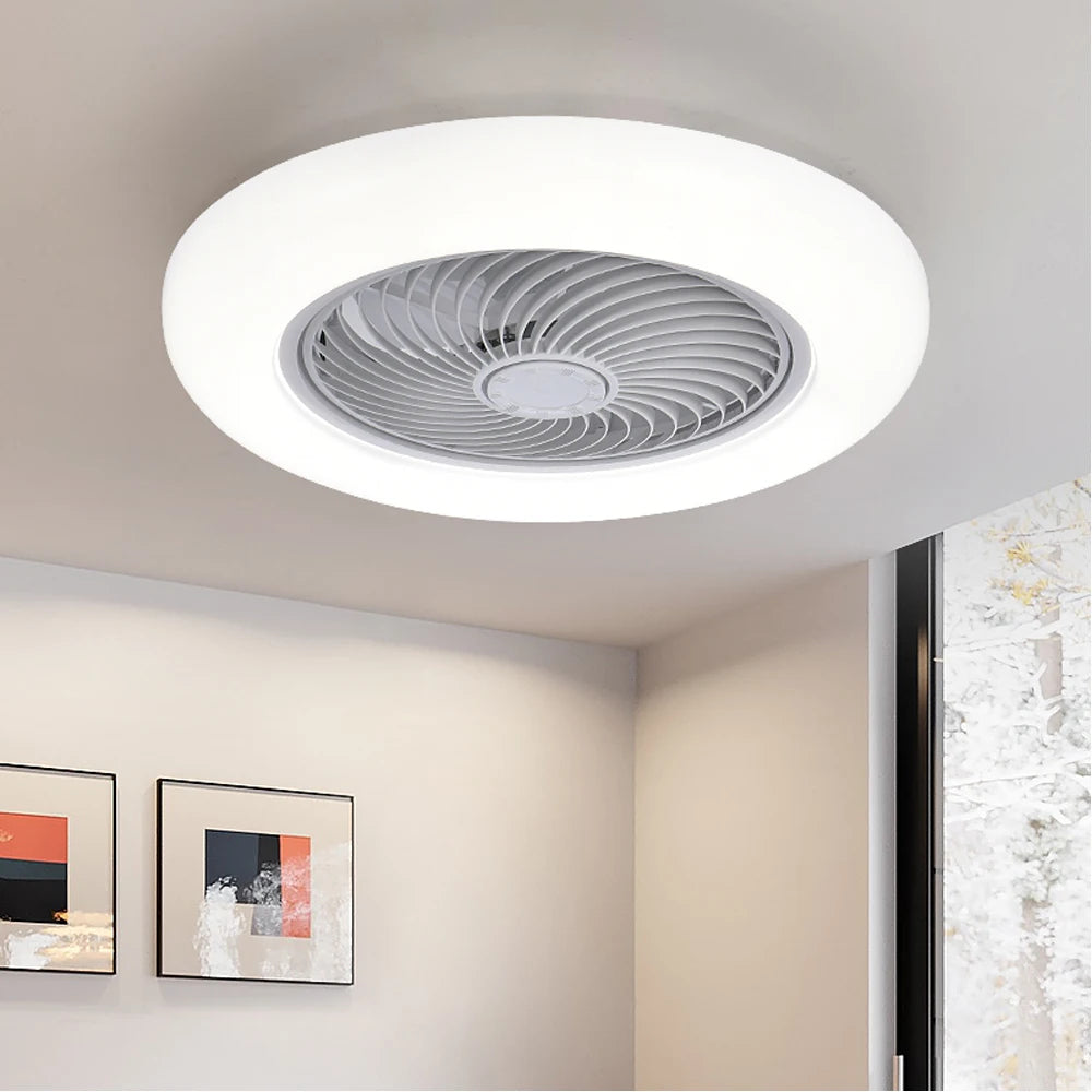 Airlyne Halo Elite silent ceiling fan with LED light